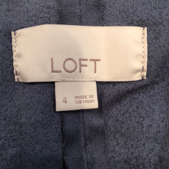 Loft Faux suede drape front jacket - *buy 2 Loft items, get 1 free* - Picture 5 of 9